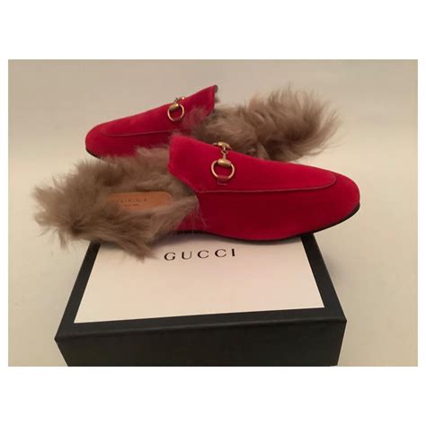 mules gucci femme fourrure